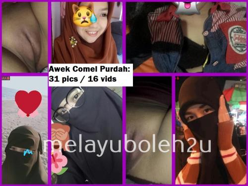 awek-comel-purdah