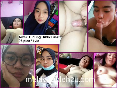 Awek-Tudung-Dildo-Fuck
